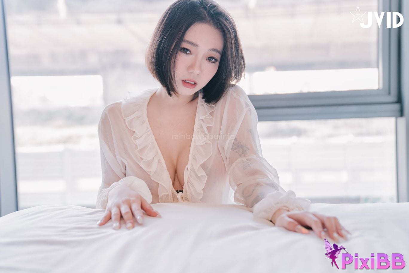 JVID Yajie Ni Jue Dui Mei Kan Guo De Chao Qing Chun Cong Liang Ban E Niyajie . Ren Qi Zai Se Mian Qian Ye Zhi Neng Tui Kai PixiBB.COM 062