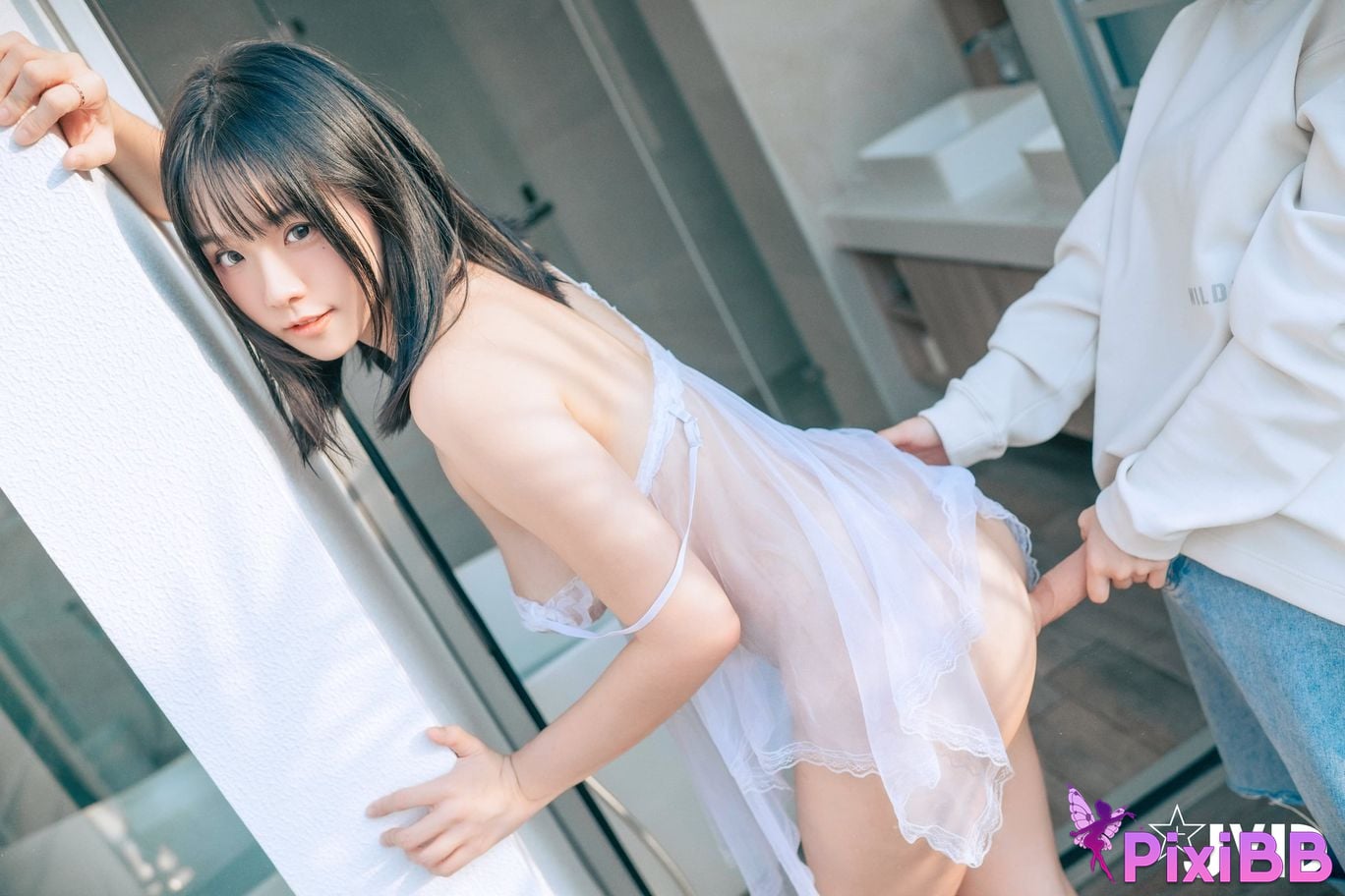 JVID Angela Bao 7 Hao Ru Qing Fu noBu Lun Lu Xing Qi Gui Tian Rou Bang De Se Bai Jin Meng Mei Ling Qiao She Tou Lai Qu PixiBB.COM 154