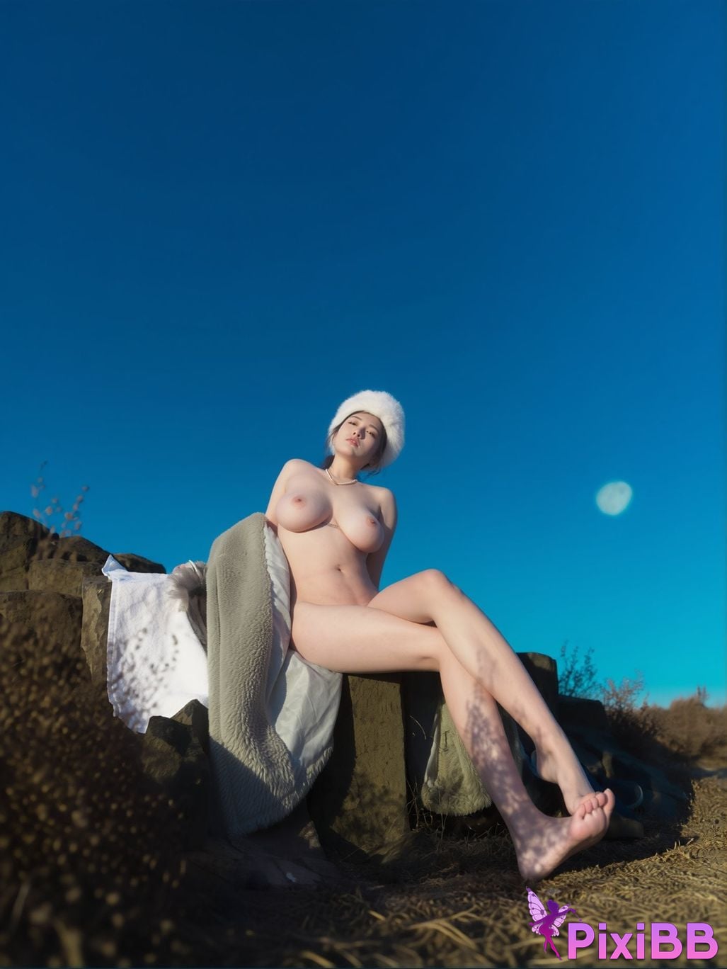 thinking queer R18 Lin Xiwei model Exquisite collection of breast gods PixiBB.COM 014