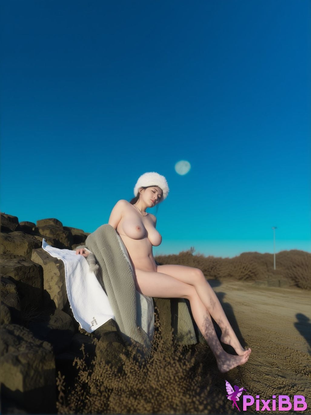 thinking queer R18 Lin Xiwei model Exquisite collection of breast gods PixiBB.COM 015