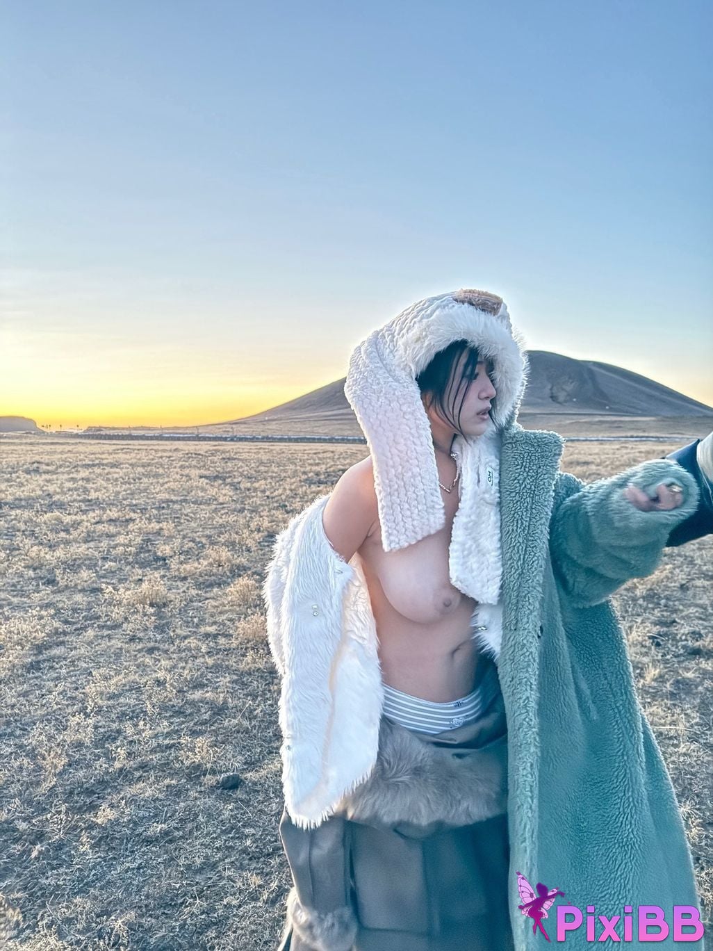 thinking queer R18 Lin Xiwei model Exquisite collection of breast gods PixiBB.COM 023