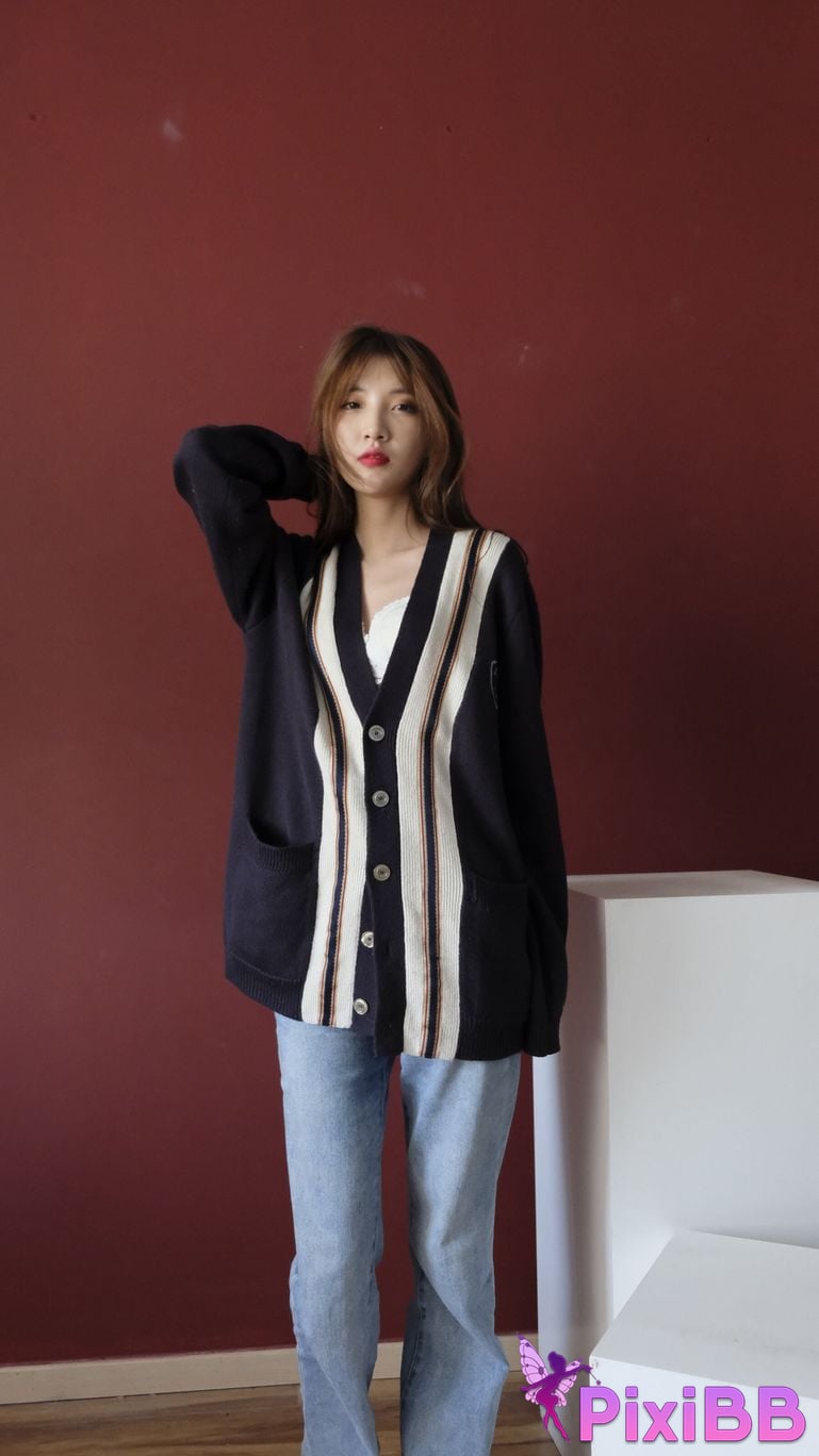 Private Photoshoot Bai Xue Jia Fei Cool black stockings goddess Full scale private photography of the human body PixiBB.COM 035