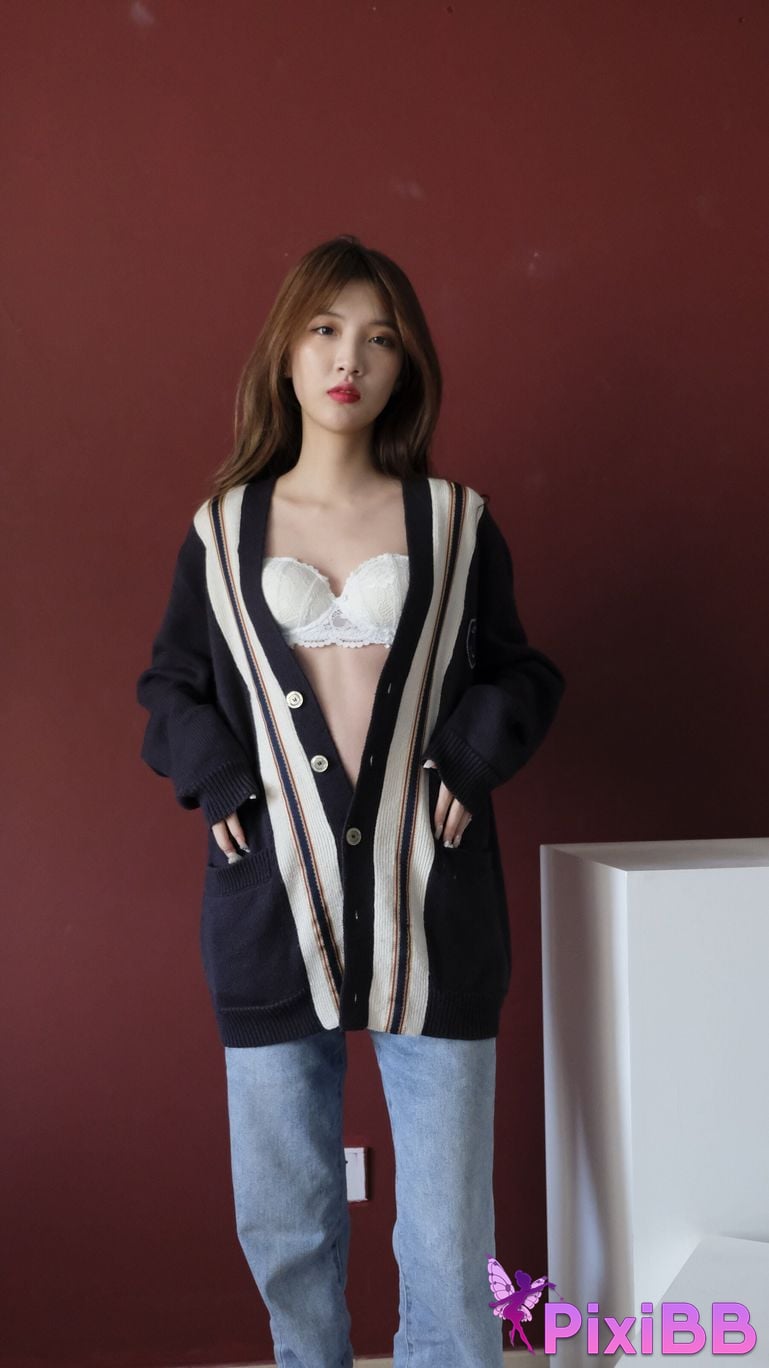 Private Photoshoot Bai Xue Jia Fei Cool black stockings goddess Full scale private photography of the human body PixiBB.COM 157