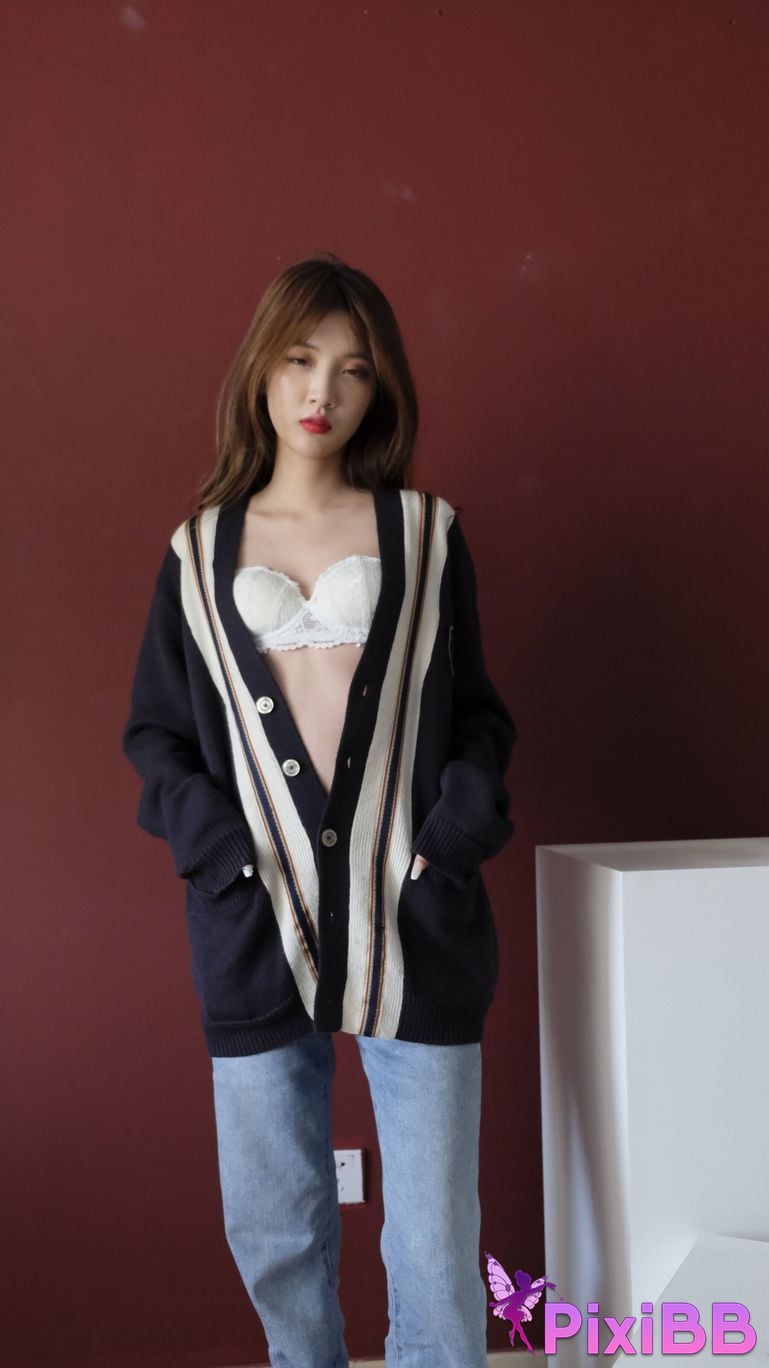 Private Photoshoot Bai Xue Jia Fei Cool black stockings goddess Full scale private photography of the human body PixiBB.COM 168