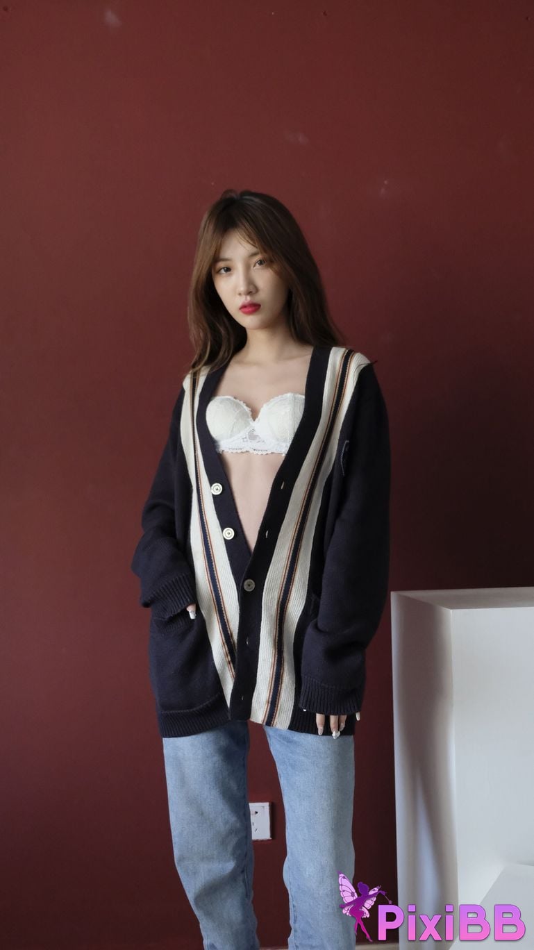 Private Photoshoot Bai Xue Jia Fei Cool black stockings goddess Full scale private photography of the human body PixiBB.COM 179