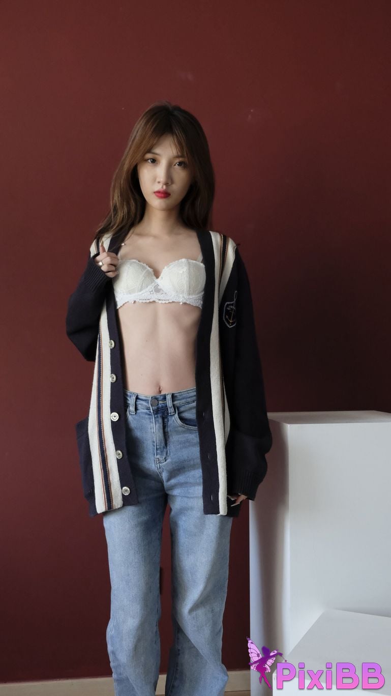 Private Photoshoot Bai Xue Jia Fei Cool black stockings goddess Full scale private photography of the human body PixiBB.COM 212