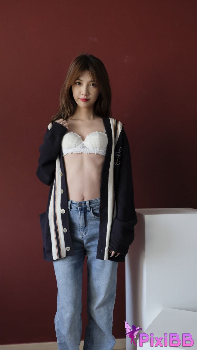 Private Photoshoot Bai Xue Jia Fei Cool black stockings goddess Full scale private photography of the human body PixiBB.COM 224