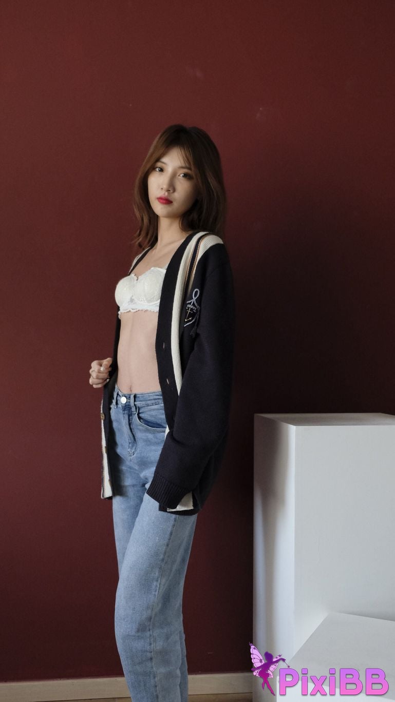 Private Photoshoot Bai Xue Jia Fei Cool black stockings goddess Full scale private photography of the human body PixiBB.COM 268