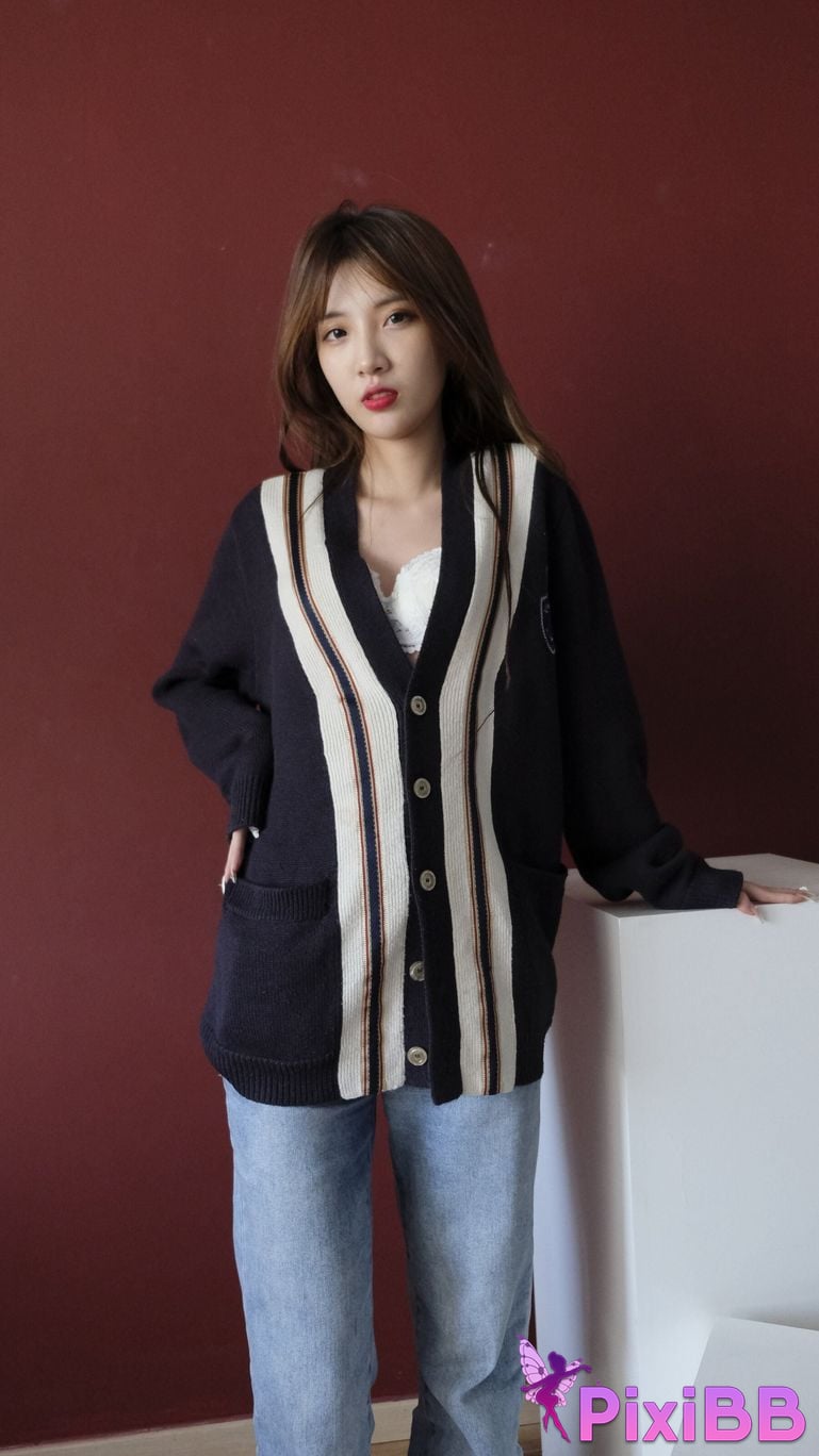 Private Photoshoot Bai Xue Jia Fei Cool black stockings goddess Full scale private photography of the human body PixiBB.COM 334