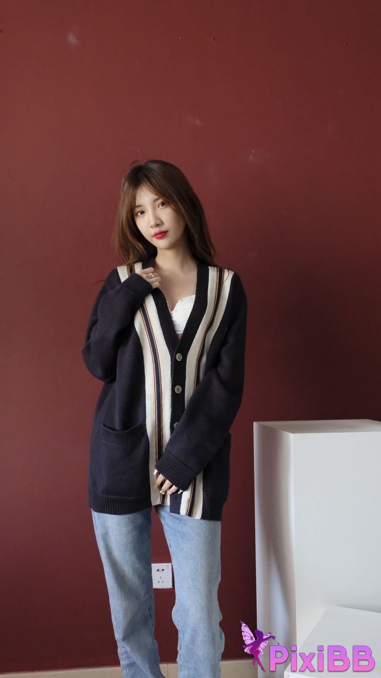 Private Photoshoot Bai Xue Jia Fei Cool black stockings goddess Full scale private photography of the human body PixiBB.COM 599