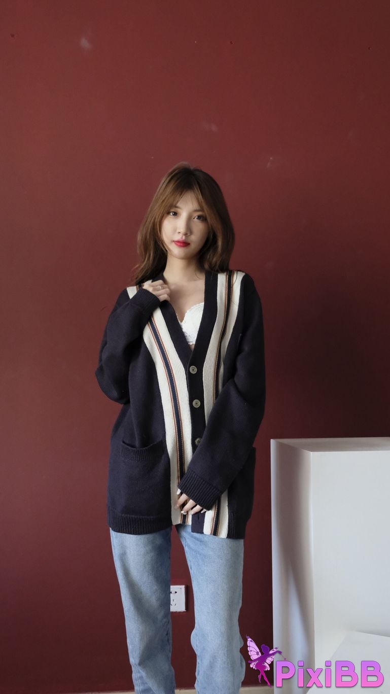 Private Photoshoot Bai Xue Jia Fei Cool black stockings goddess Full scale private photography of the human body PixiBB.COM 610