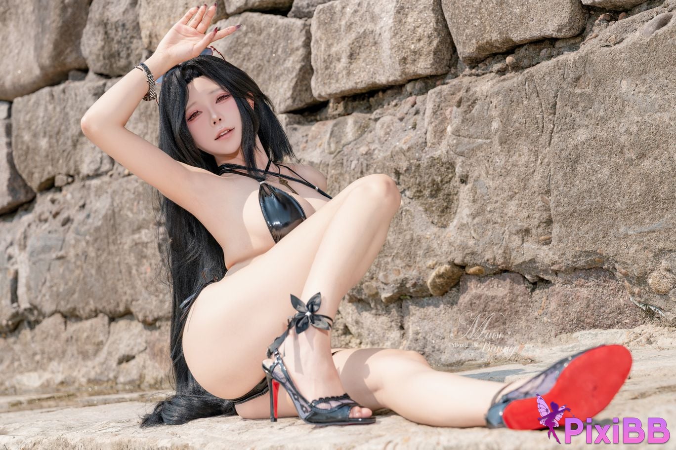 Cosplayer Sticky Dumpling Rabbit 2025 Swimwear limited edition Under the Maiden Sun PixiBB.COM 054