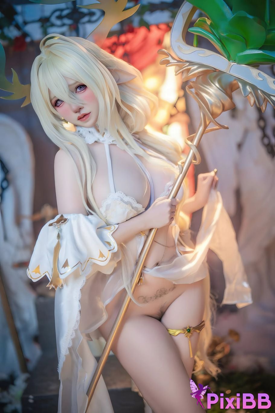 Cosplayer Axun kaOri azur lane golden lion PixiBB.COM 116