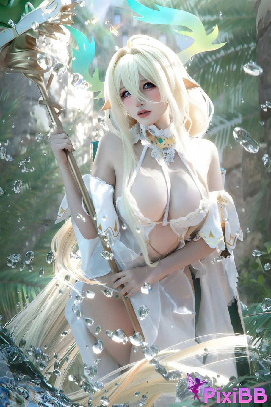 Cosplayer Axun kaOri azur lane golden lion PixiBB.COM 205