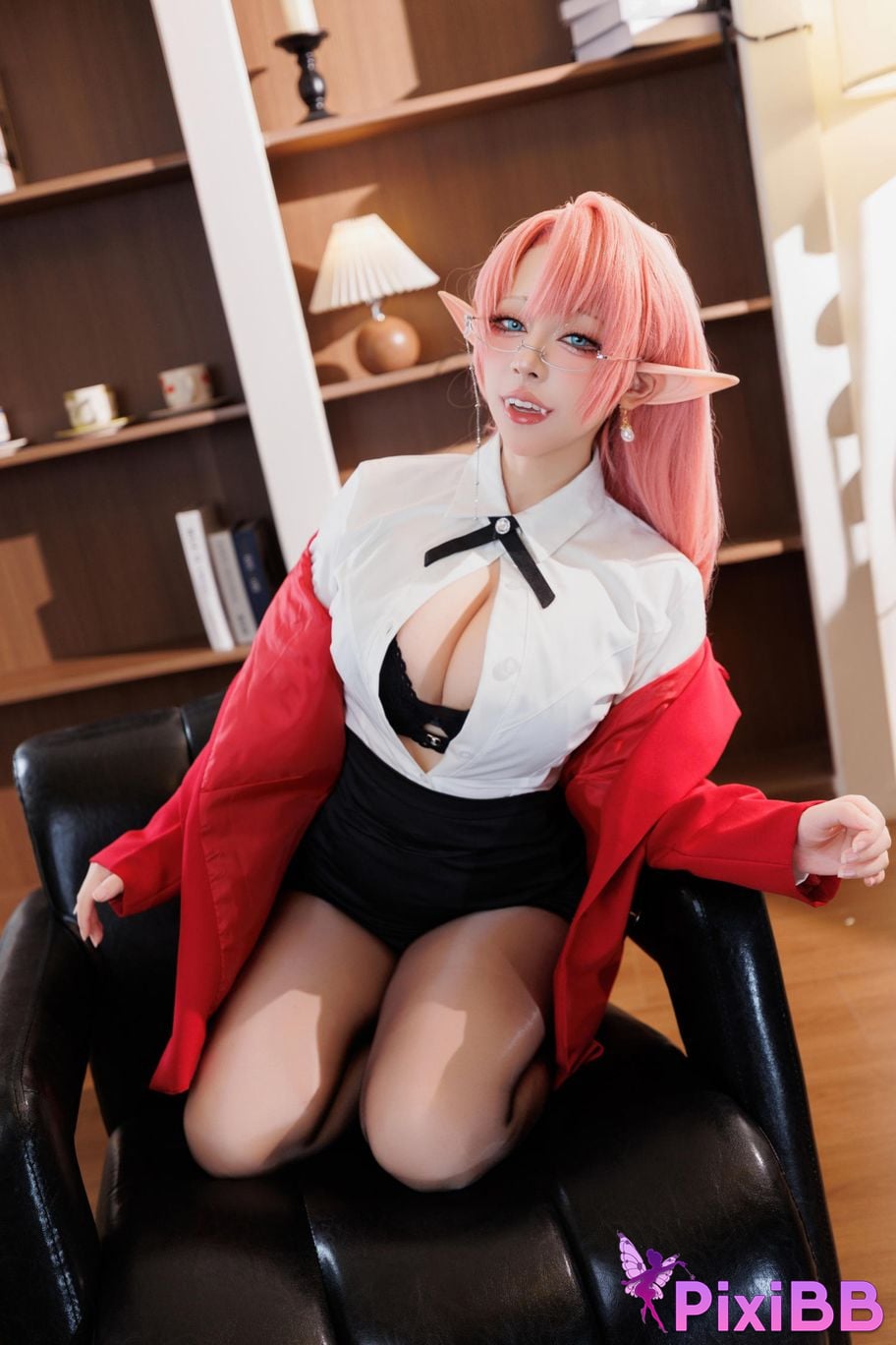 Cosplayer walnut cat Kurumineko azur lane Duke of York PixiBB.COM 042