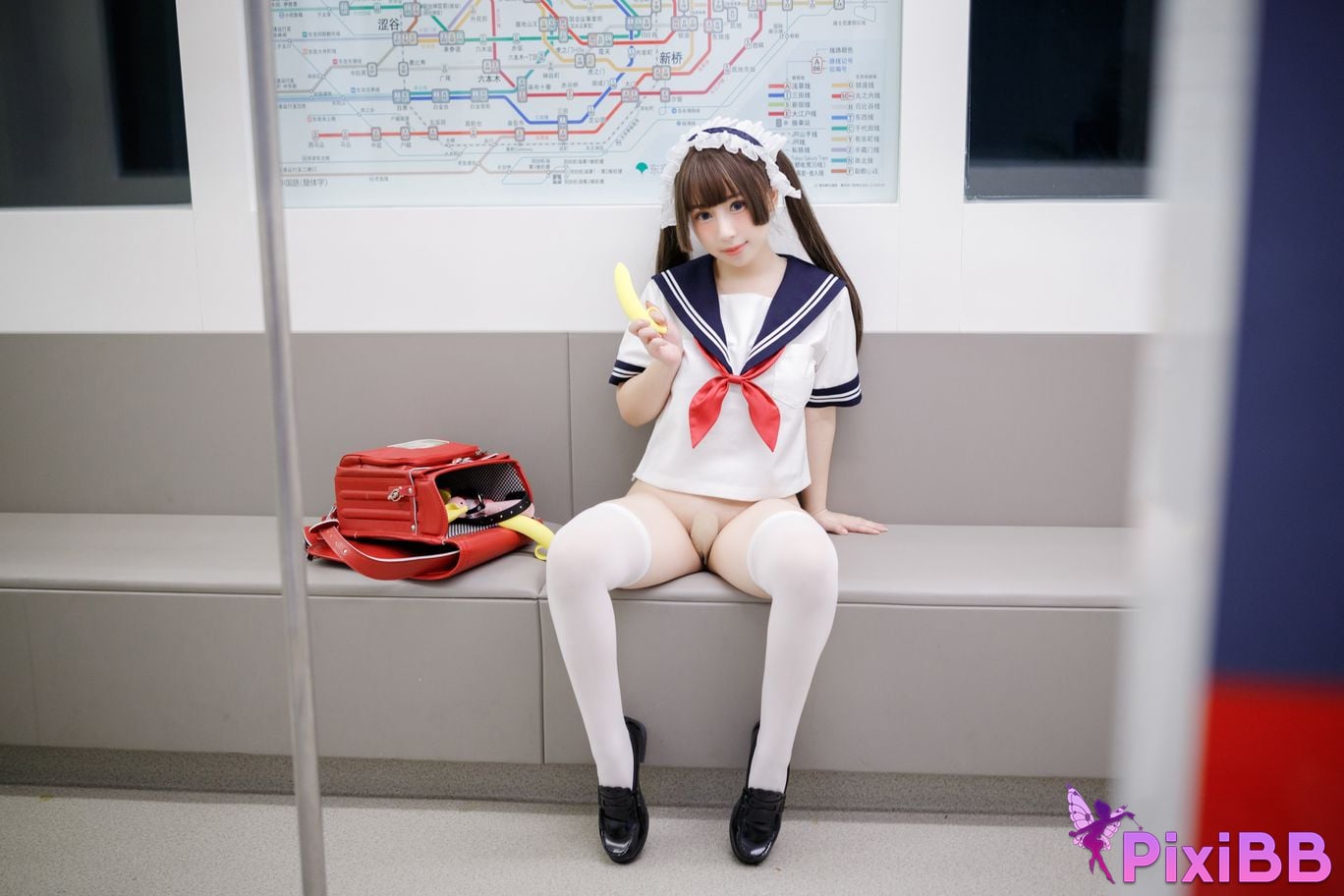 Cosplay Walnut Cat Kurumineko Tram Idiot PixiBB.COM 077