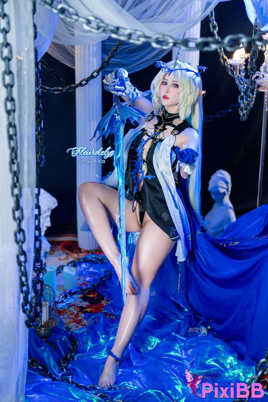 Cosplayer Tiny Asa Fleurdelys Wuthering Waves PixiBB.COM 056