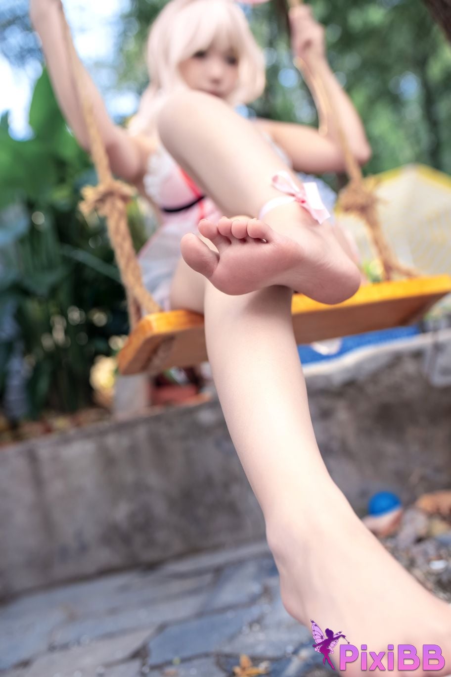 Cosplayer Bangni Bonnie Eternal calamity Delicate swimsuit PixiBB.COM 004