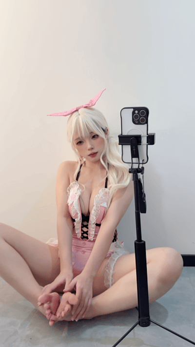 Cosplayer Bangni Bonnie Eternal calamity Delicate swimsuit PixiBB.COM 087