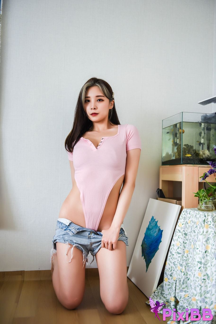 GGotBBang flower bread June 6 month 2 car Vol.6 Bed Scene PixiBB.COM 034