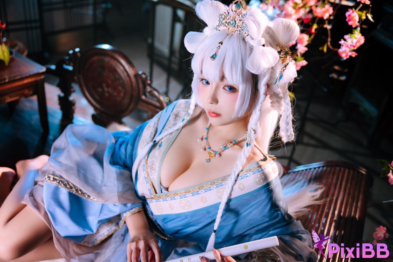 Cosplayer Hinajiao Saintess of Hehuan Sect PixiBB.COM 006