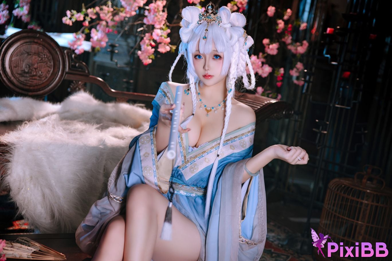 Cosplayer Hinajiao Saintess of Hehuan Sect PixiBB.COM 019