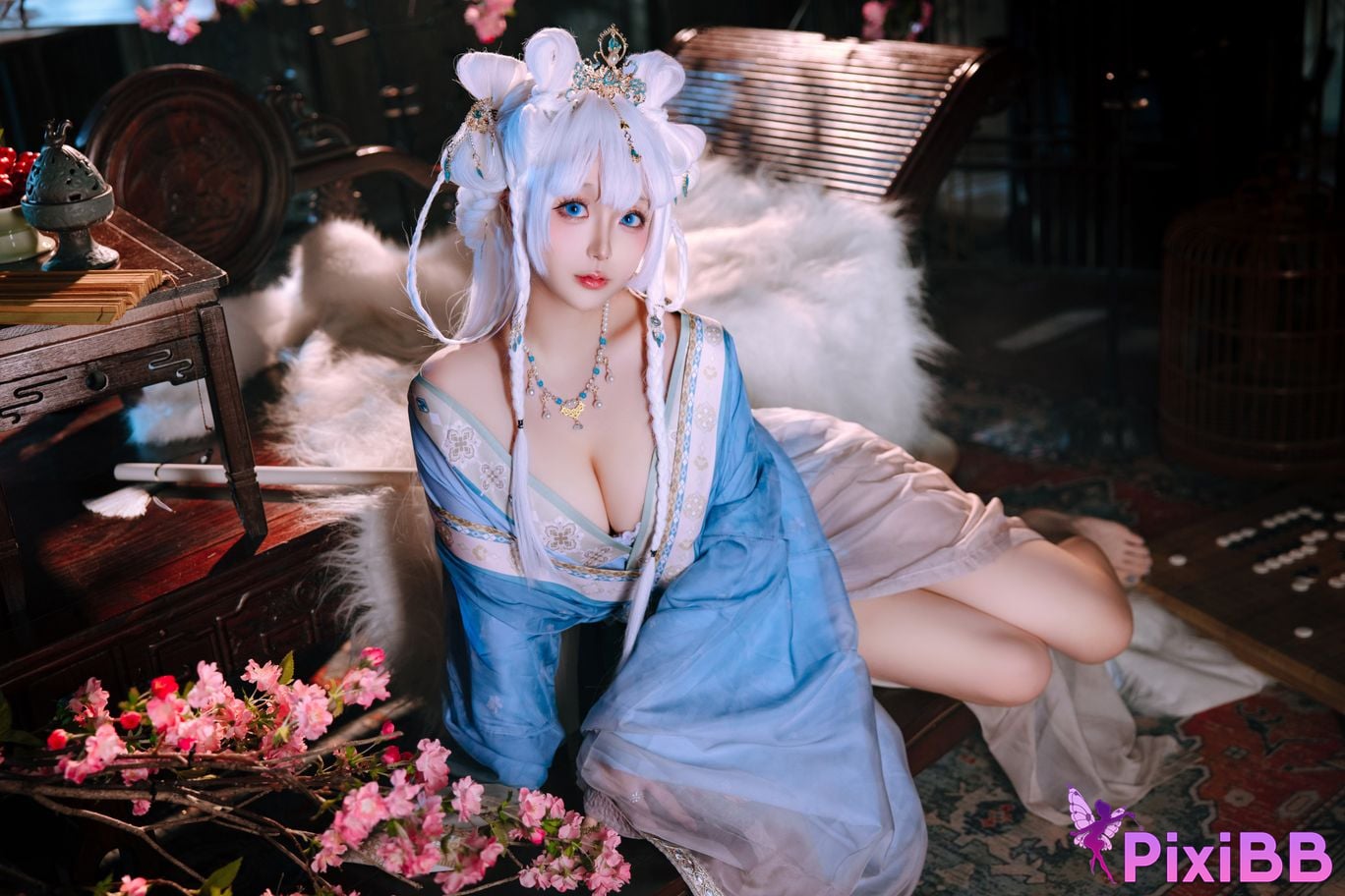 Cosplayer Hinajiao Saintess of Hehuan Sect PixiBB.COM 024