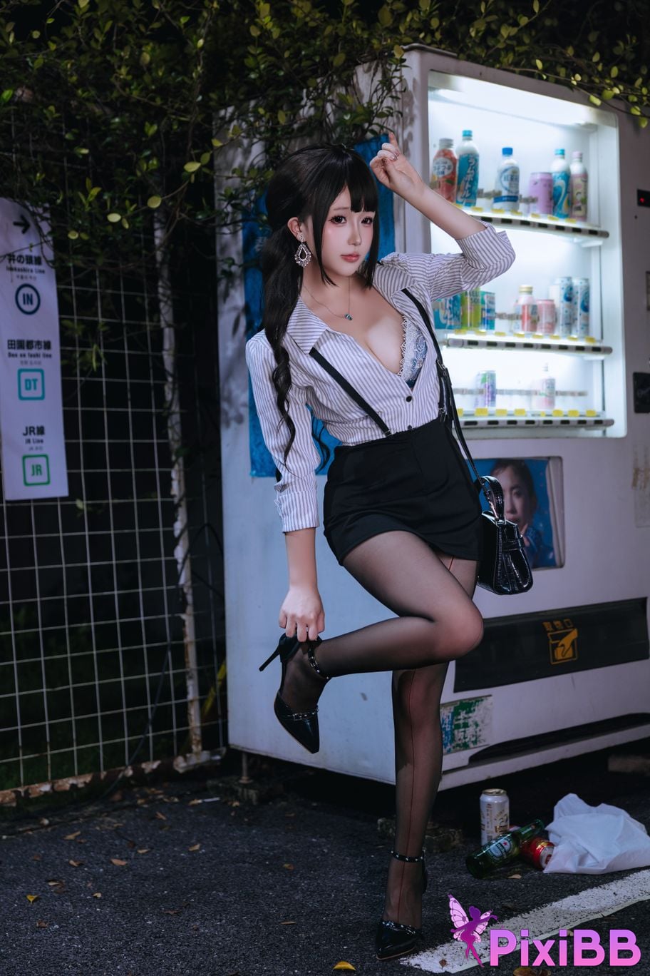 Cosplayer Hinajiao Off work OL PixiBB.COM 094