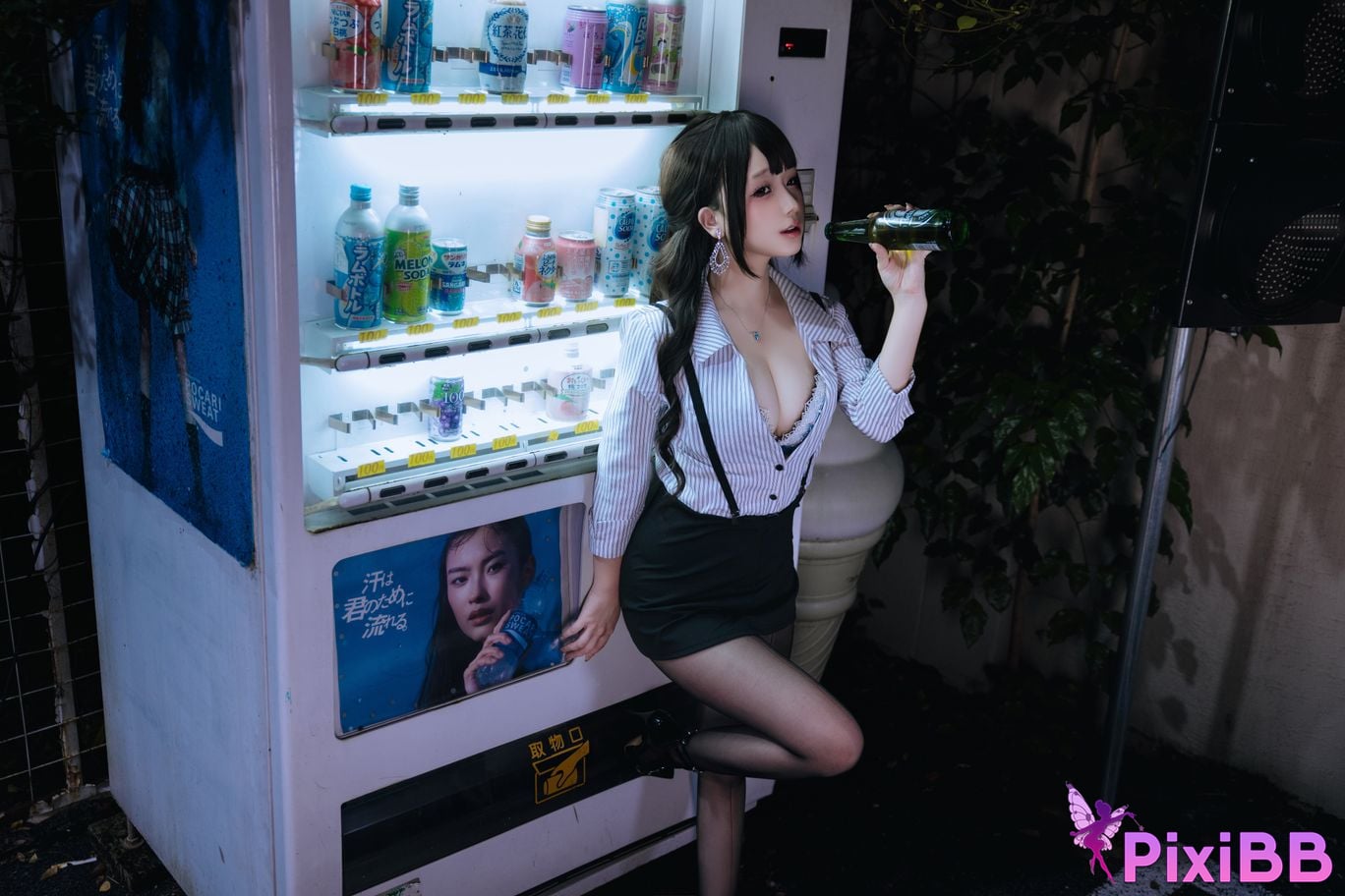 Cosplayer Hinajiao Off work OL PixiBB.COM 103