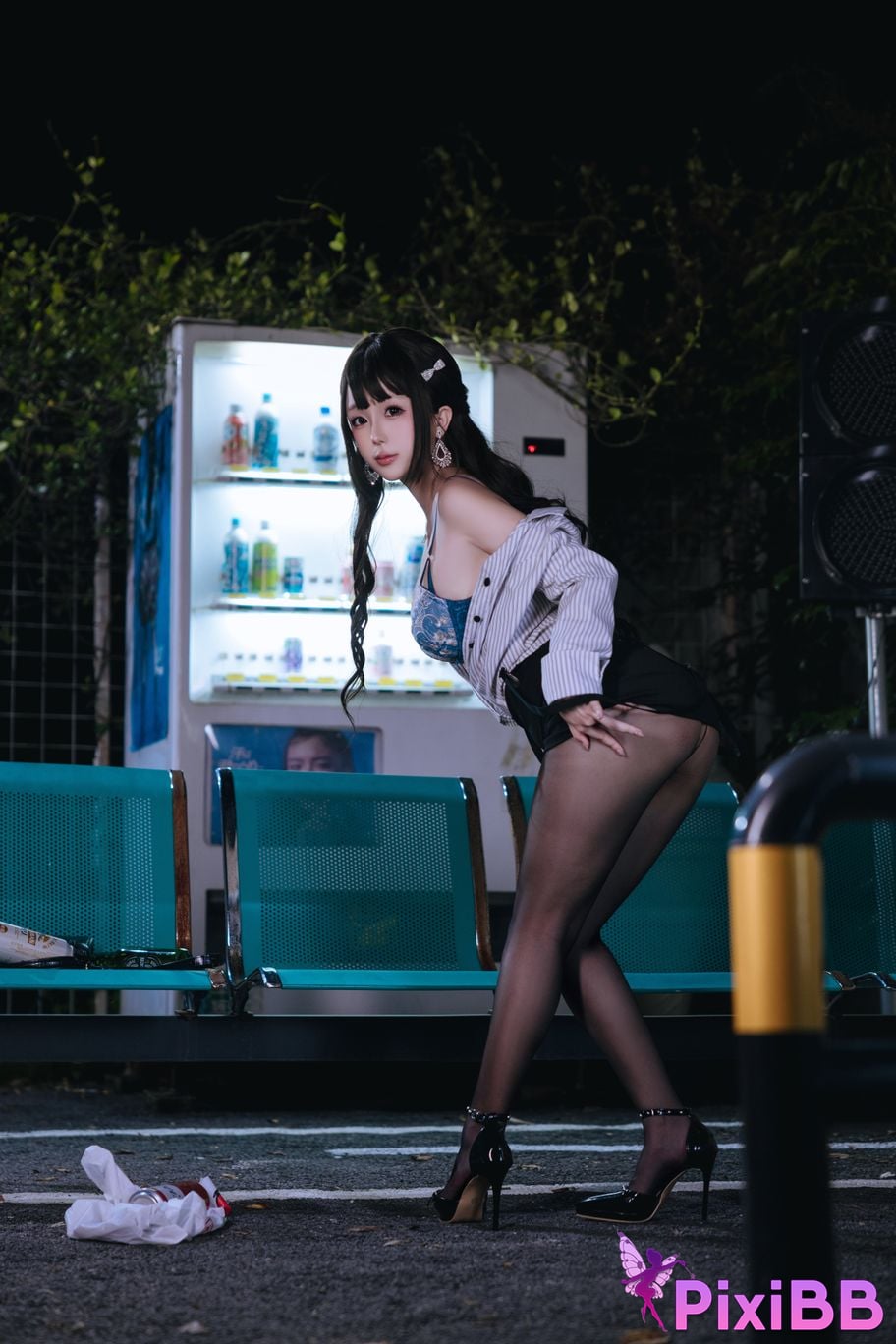 Cosplayer Hinajiao Off work OL PixiBB.COM 120