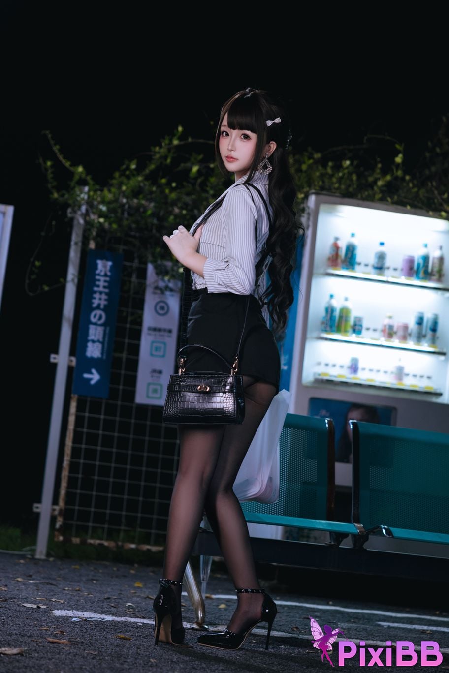 Cosplayer Hinajiao Off work OL PixiBB.COM 126