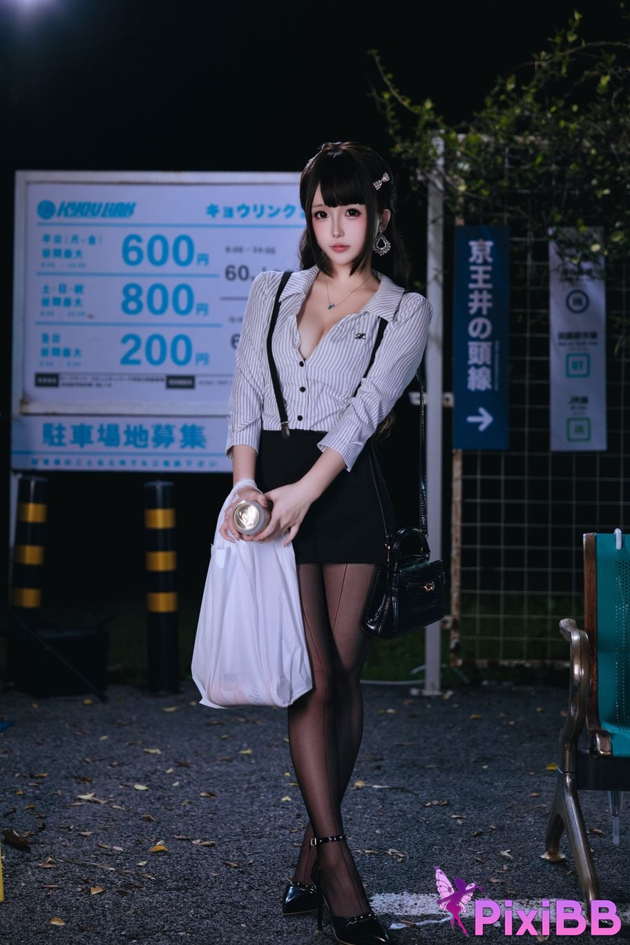 Cosplayer Hinajiao Off work OL PixiBB.COM 137