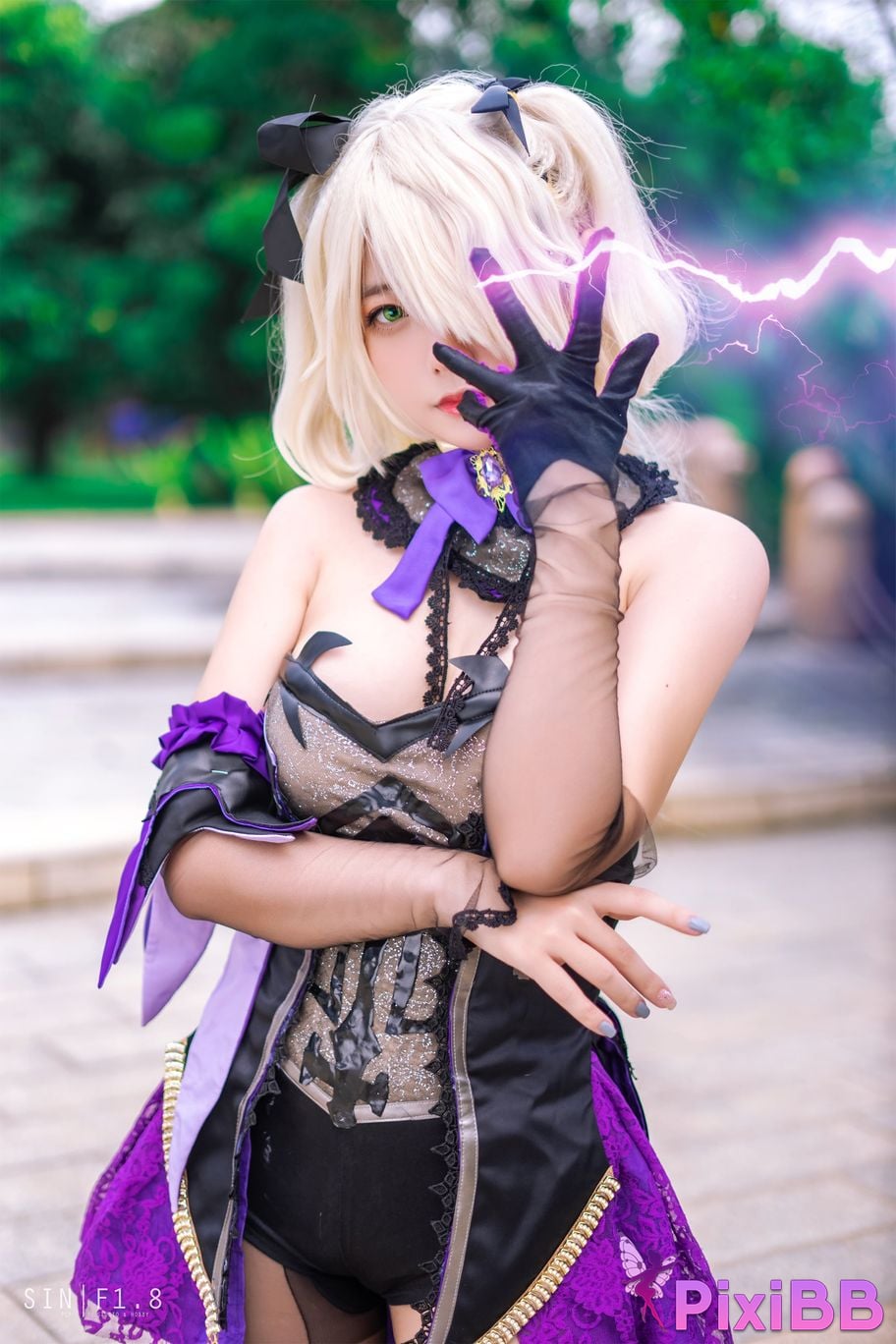 Cosplay Messie Huang Fischl Genshin Impact PixiBB.COM 002