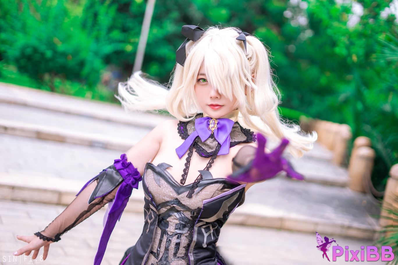 Cosplay Messie Huang Fischl Genshin Impact PixiBB.COM 006