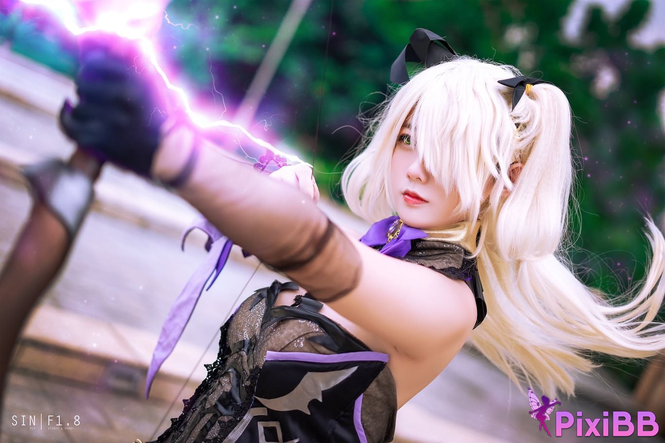 Cosplay Messie Huang Fischl Genshin Impact PixiBB.COM 009
