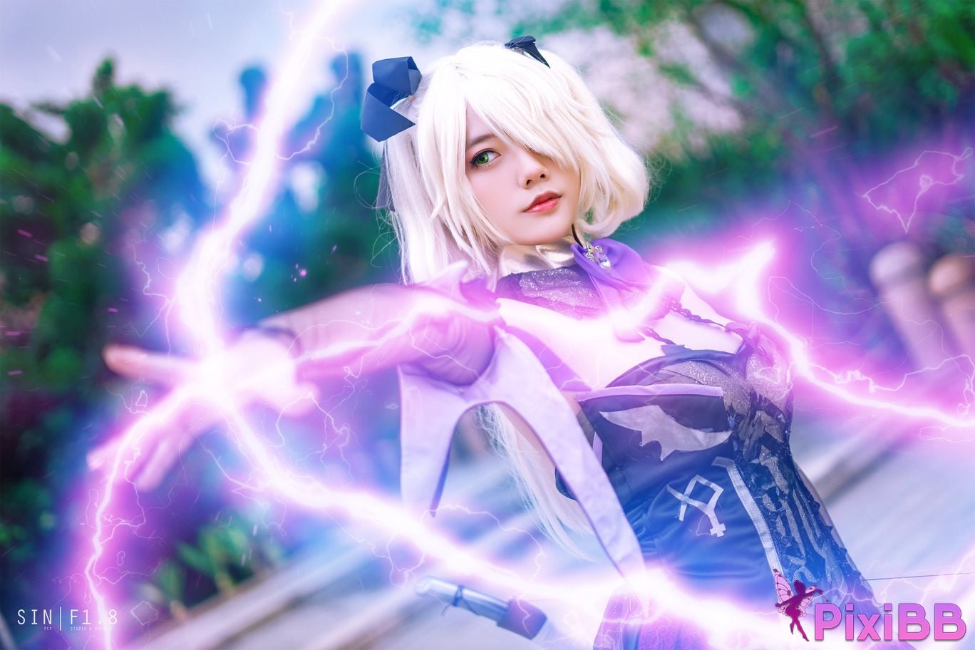 Cosplay Messie Huang Fischl Genshin Impact PixiBB.COM 011