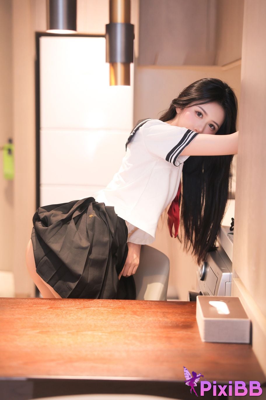 XR Uncensored shelly Sili R18 Xiuren.com model JK student outfit PixiBB.COM 008