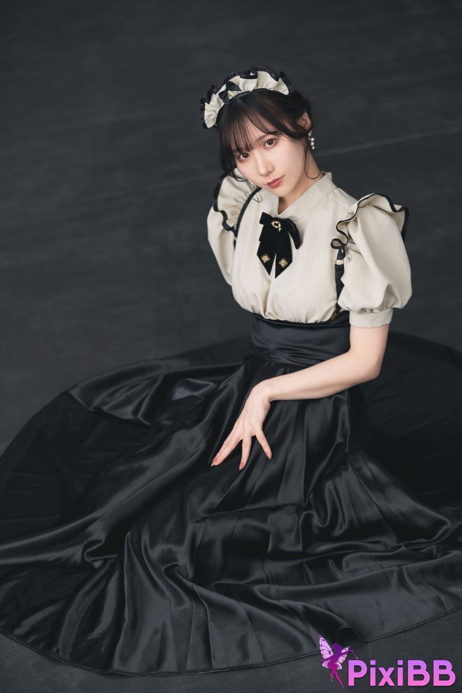 Cosplayer Kenken ornamental fetish maid PixiBB.COM 048