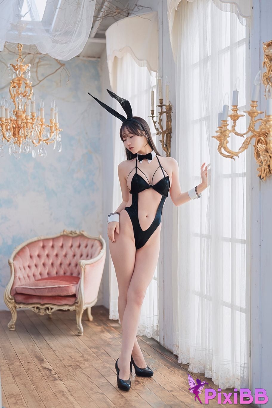 Cosplayer Kenken DL photo collection KURO Animals PixiBB.COM 001