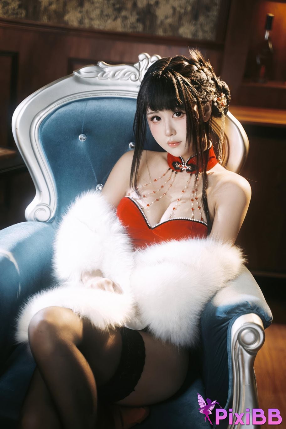 Cosplayer sprout o0 cinnabar nevus PixiBB.COM 001