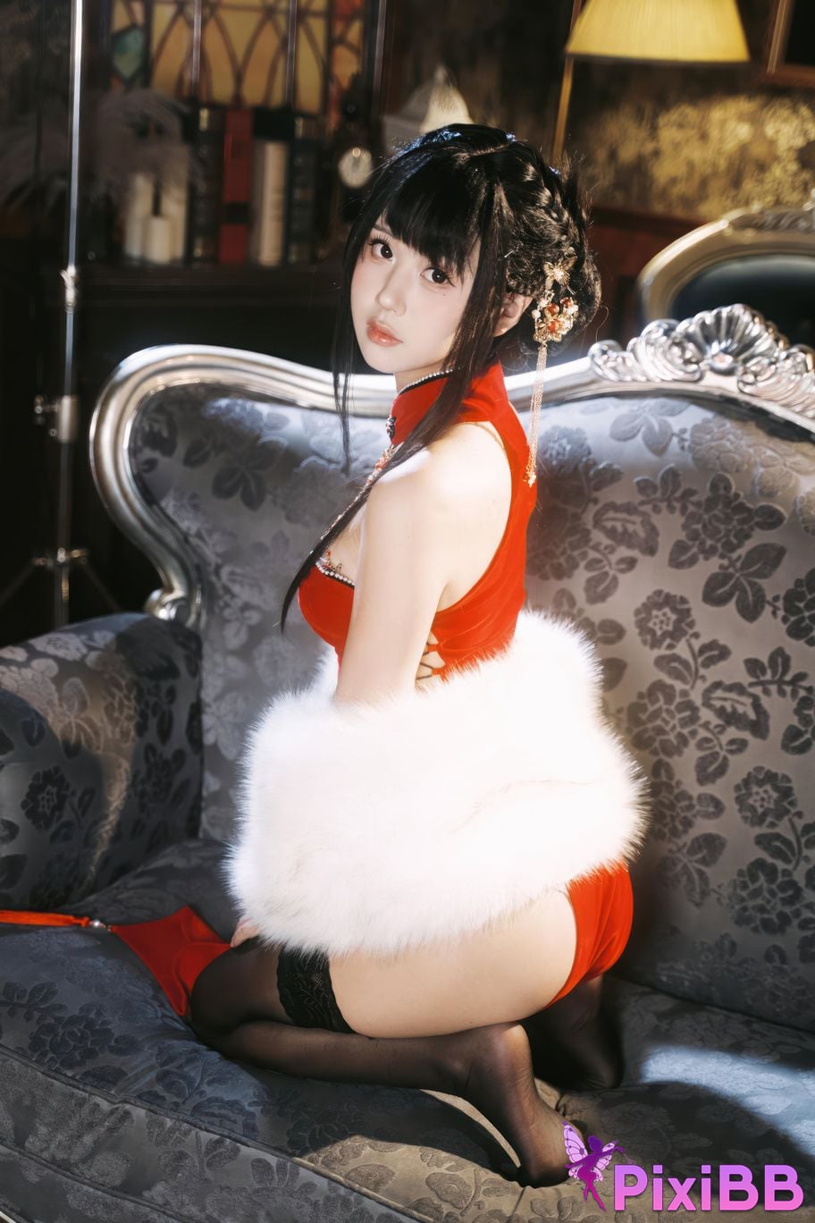 Cosplayer sprout o0 cinnabar nevus PixiBB.COM 012