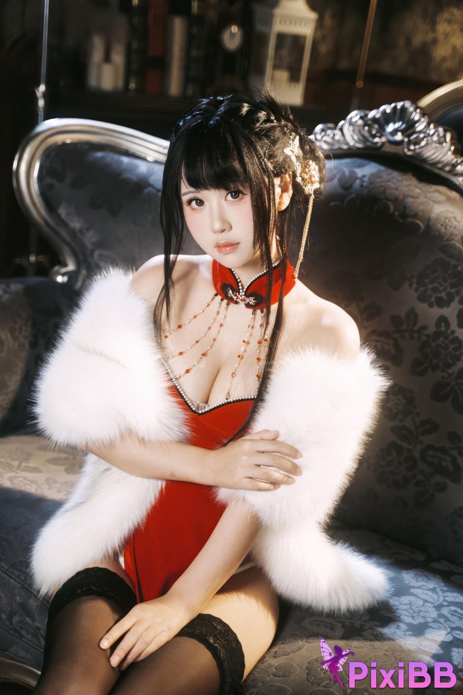 Cosplayer sprout o0 cinnabar nevus PixiBB.COM 014