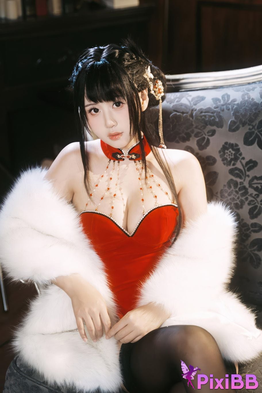 Cosplayer sprout o0 cinnabar nevus PixiBB.COM 015