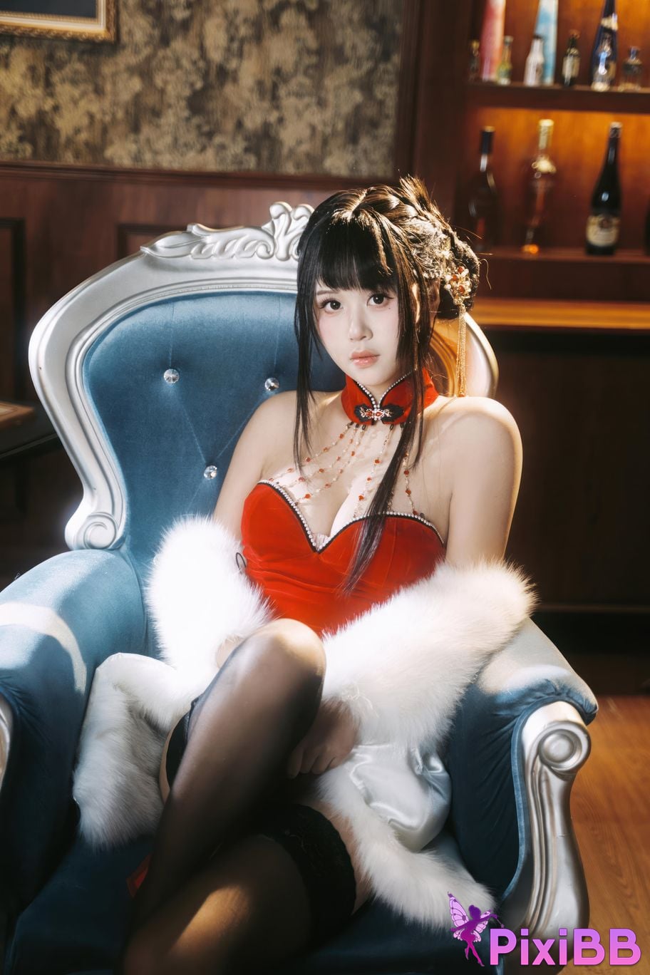 Cosplayer sprout o0 cinnabar nevus PixiBB.COM 021