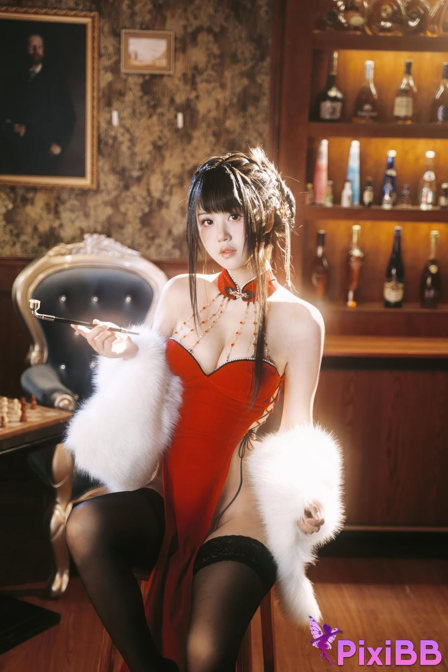 Cosplayer sprout o0 cinnabar nevus PixiBB.COM 023