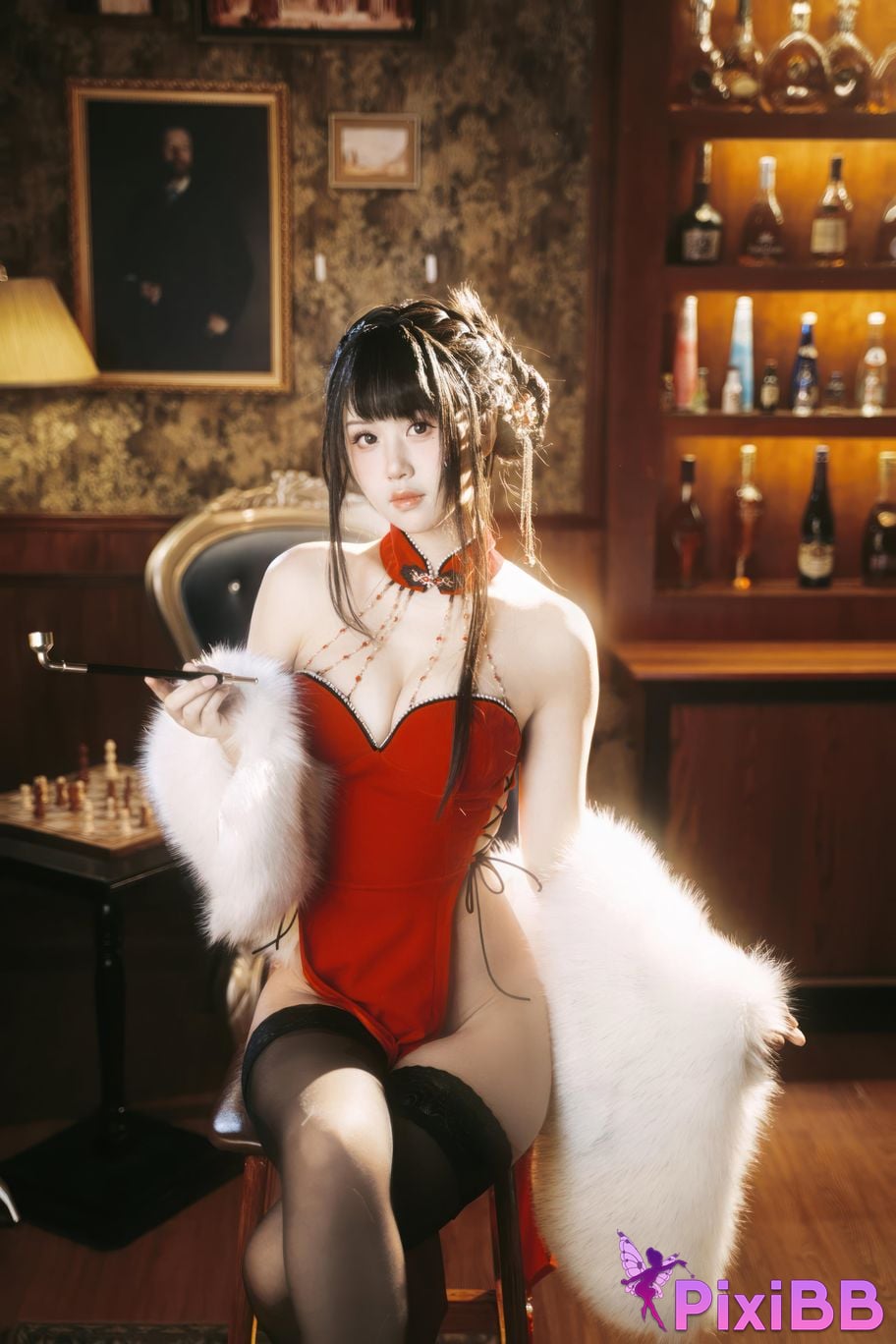 Cosplayer sprout o0 cinnabar nevus PixiBB.COM 026