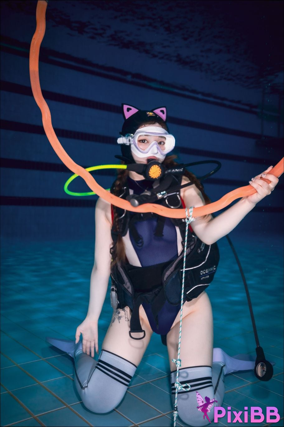 DJAWA Photo Son Ye Eun eun Swimming Lessons Underwater PixiBB.COM 005