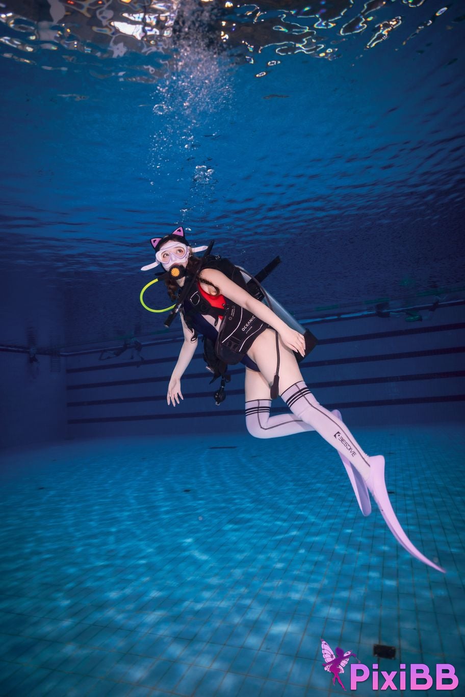 DJAWA Photo Son Ye Eun eun Swimming Lessons Underwater PixiBB.COM 011