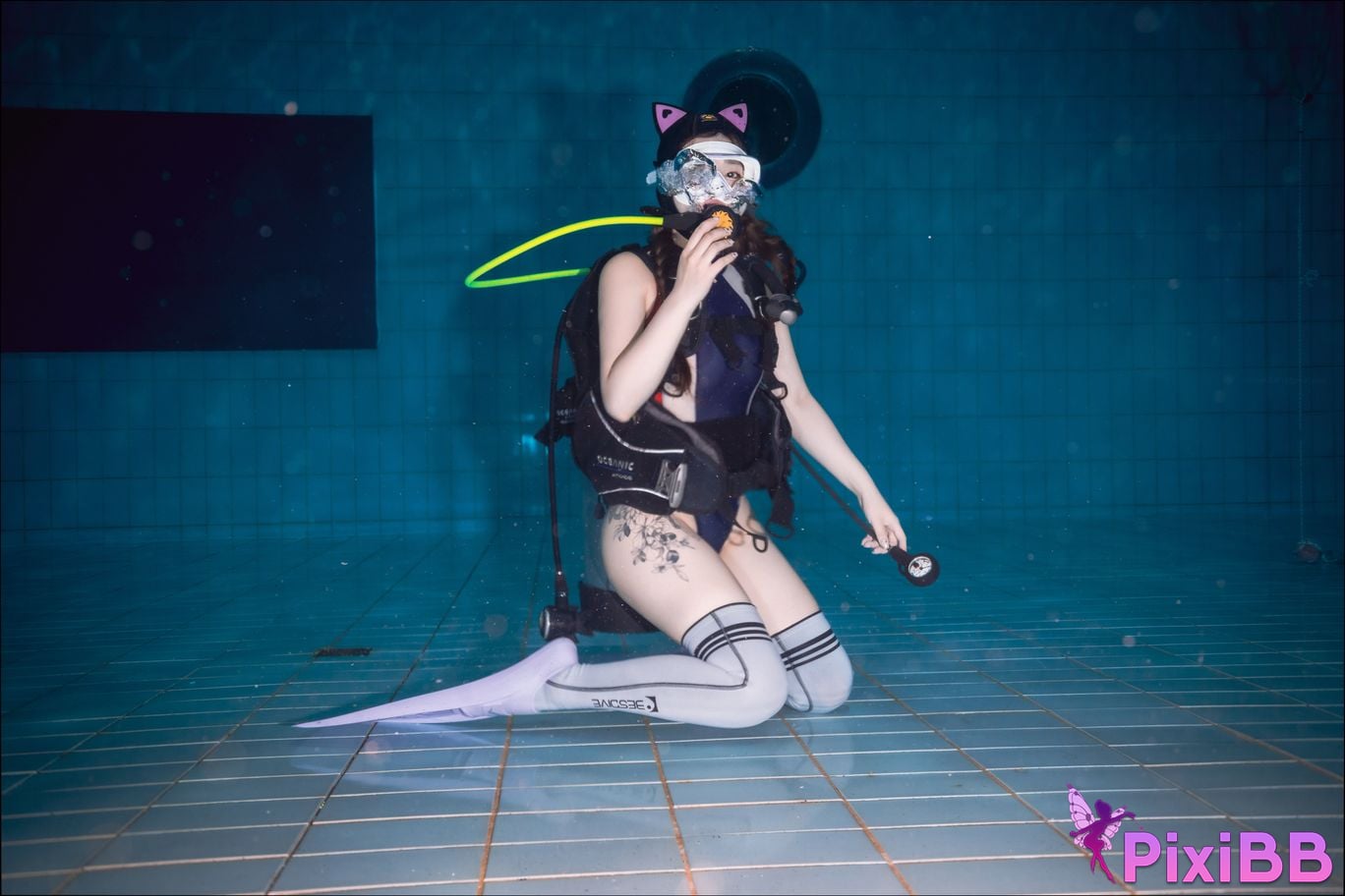 DJAWA Photo Son Ye Eun eun Swimming Lessons Underwater PixiBB.COM 016