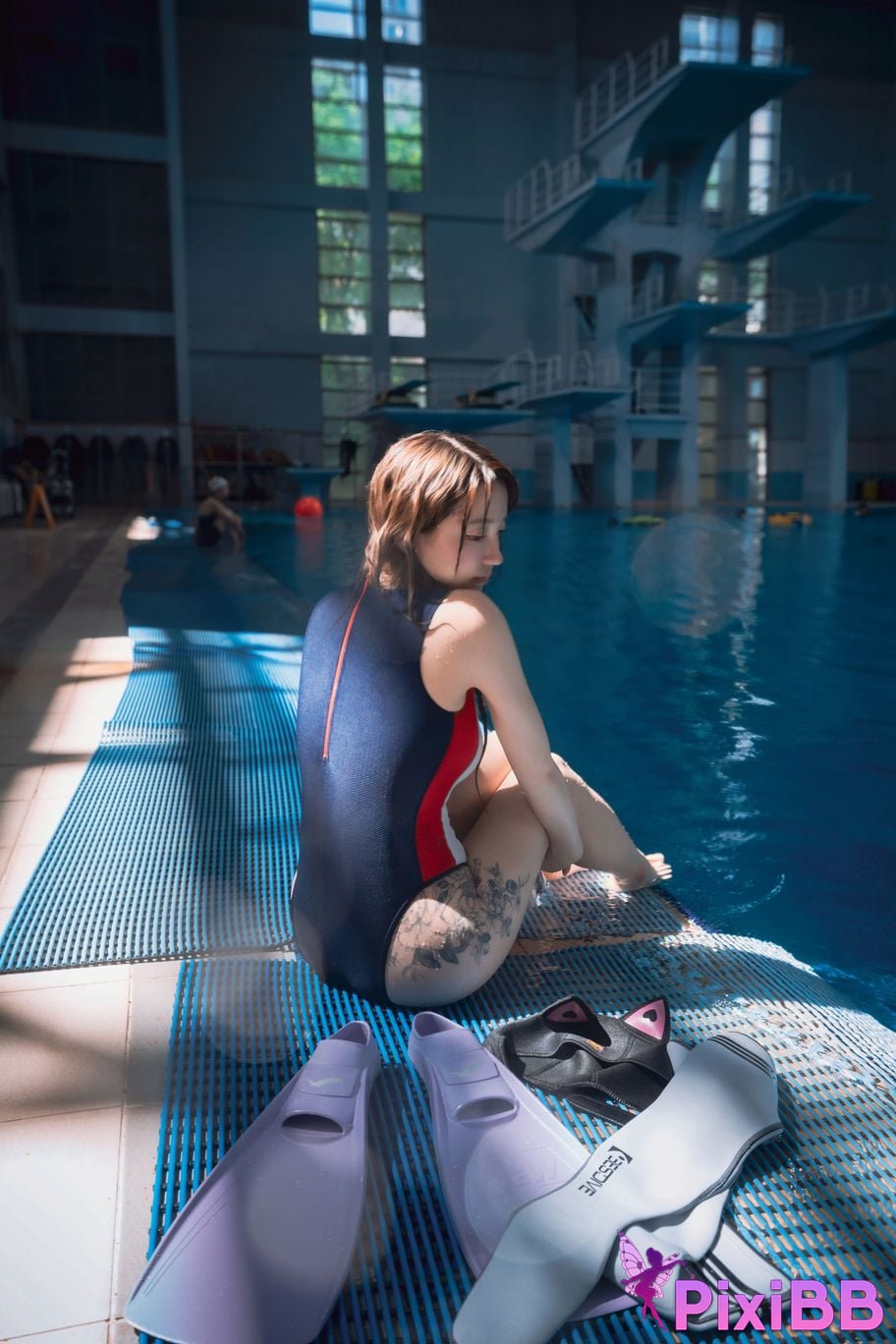 DJAWA Photo Son Ye Eun eun Swimming Lessons Underwater PixiBB.COM 027